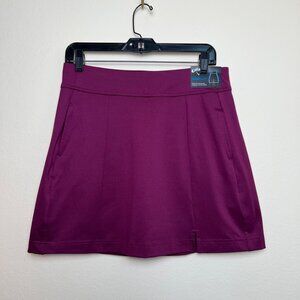 CALLAWAY Solid TrueSculpt Opti-Dri Skort Dark Purple Size Medium NEW